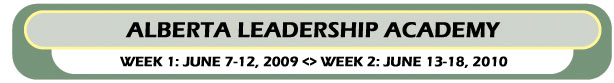 Alberta Leadership Academy