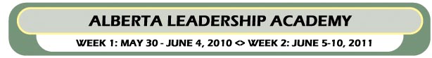 Alberta Leadership Academy