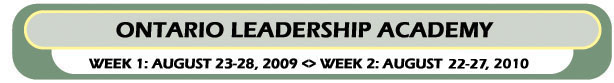 Ontario Leadership Academy